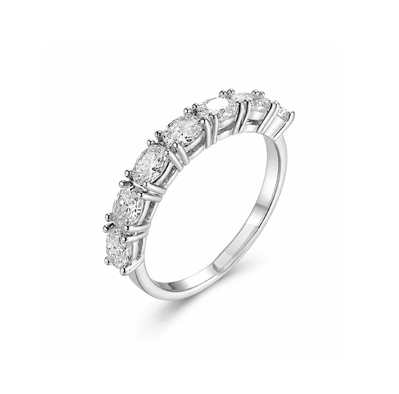 Anneau CikOrefice Gioielli Femme Anello In Argento in Argent Cristallo AN.RIV3.8OV - AN.RIV3.8OV